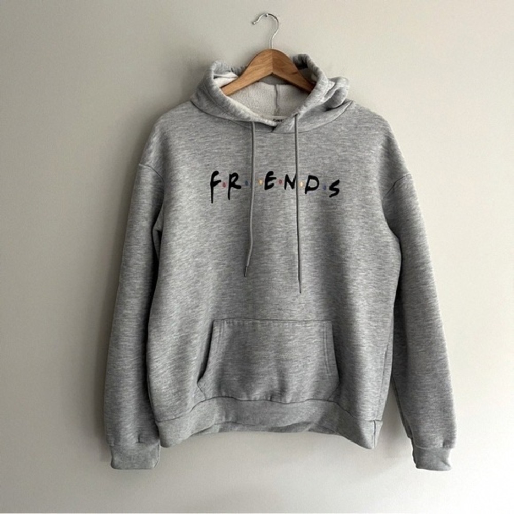 Chloe Gray 'Friends' Graphic Hoodie Sweatshirt - Men's Pullover